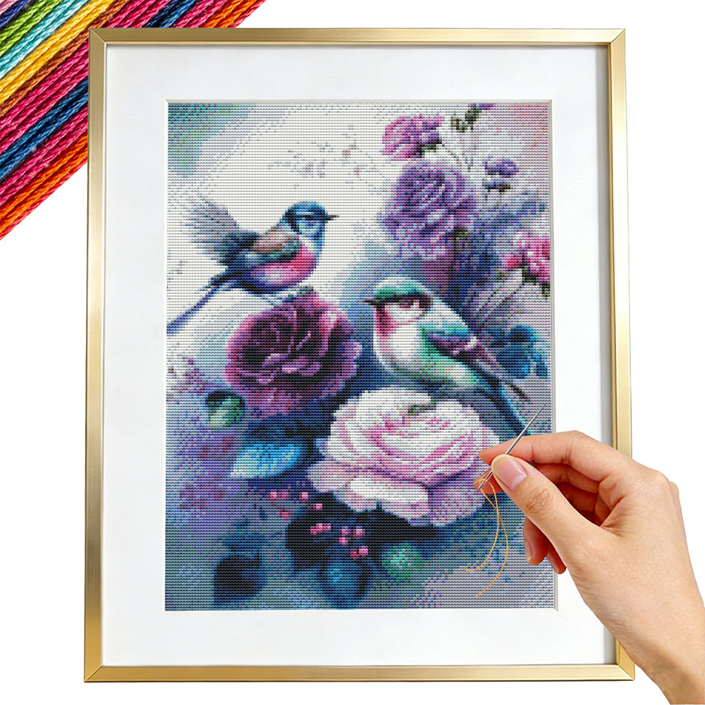 Embroidery Guide Paper - Kit de bordado com estampa de