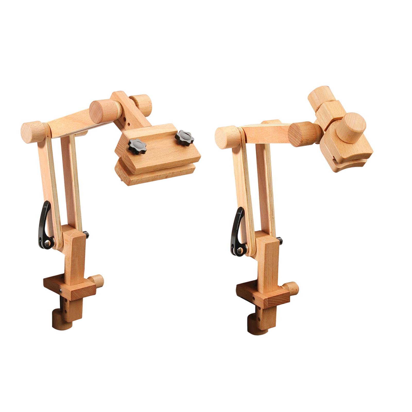 Embroidery Hoop Stand - Suporte de aro de bordado rotativo,