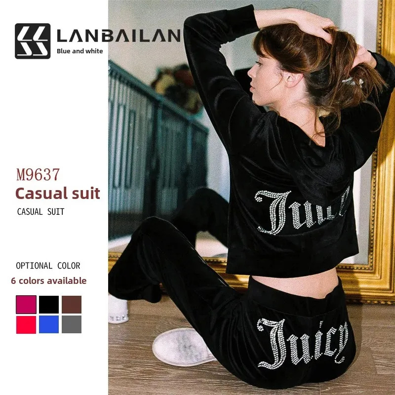 Embroidery Garments - 2025 novo terno esportivo casual feminino