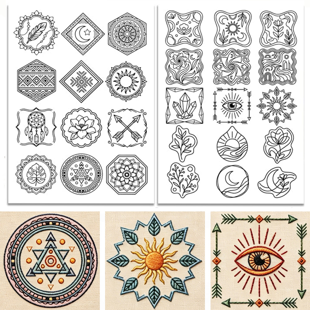Embroidery Meaning - Papel de Transferência para Bordado Solúvel