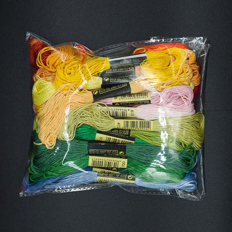 Embroidery Garments - Kit de Fios de Algodão Multicoloridos