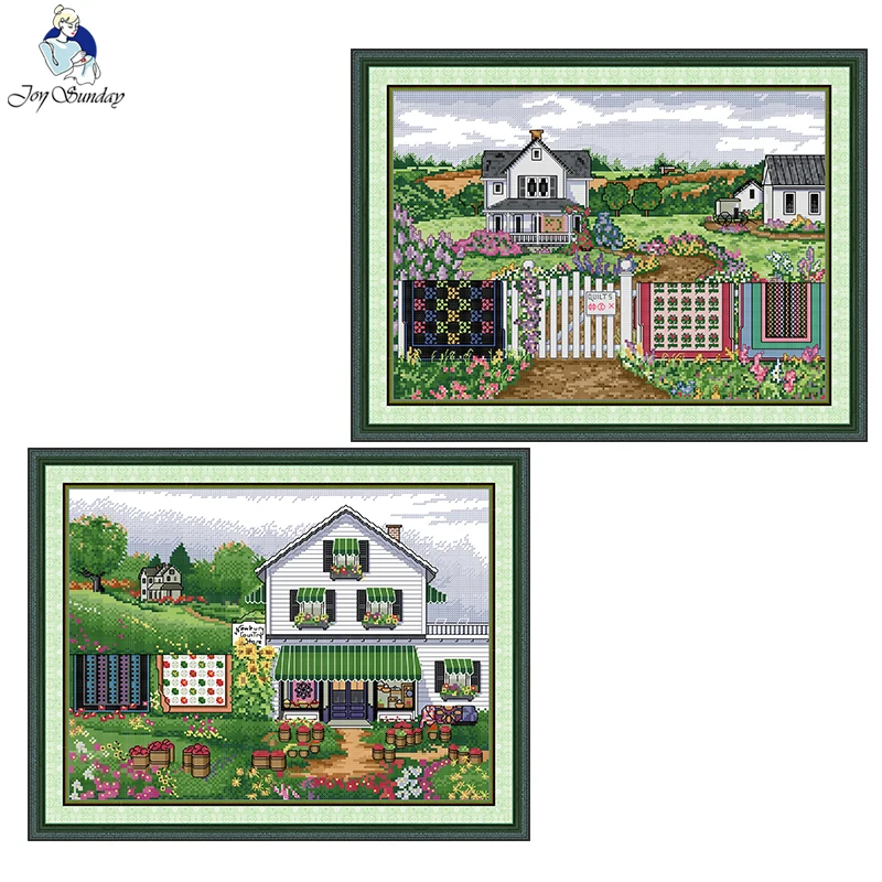 Embroidery Meaning - Joy domingo kit de ponto cruz