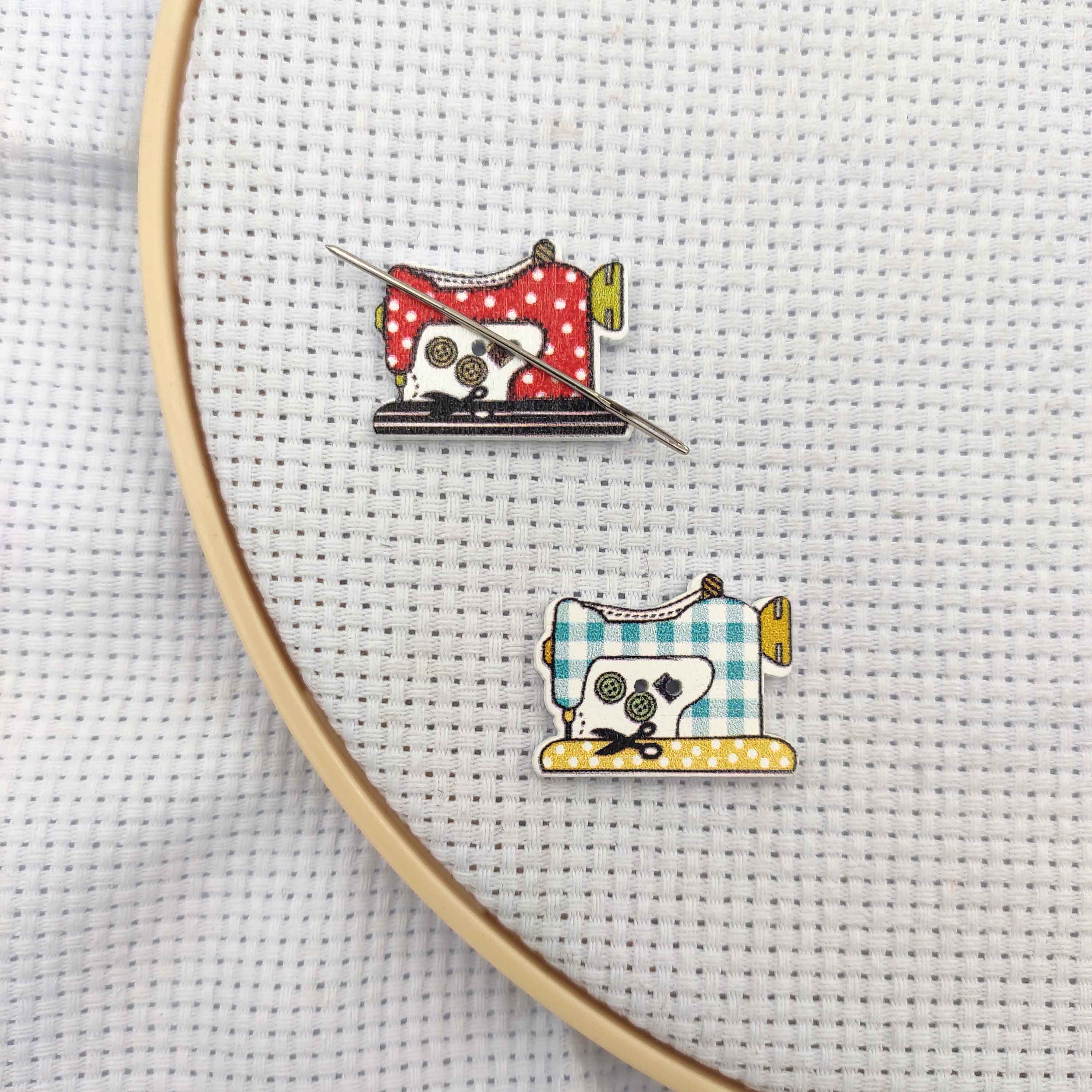 Embroidery Cross Stitch Patterns - Agulha minders máquina de costura de