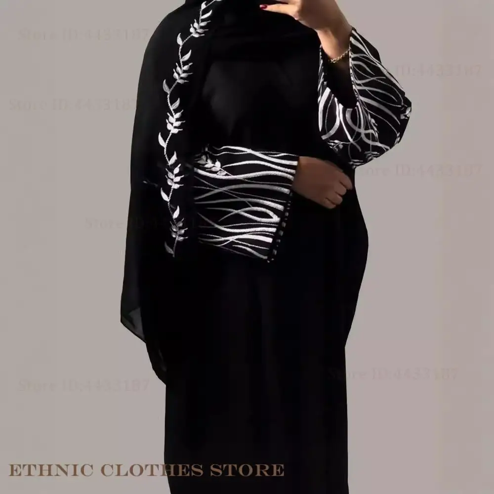 Embroidery Kebaya - Dubai luxo eid ramdan vestido de
