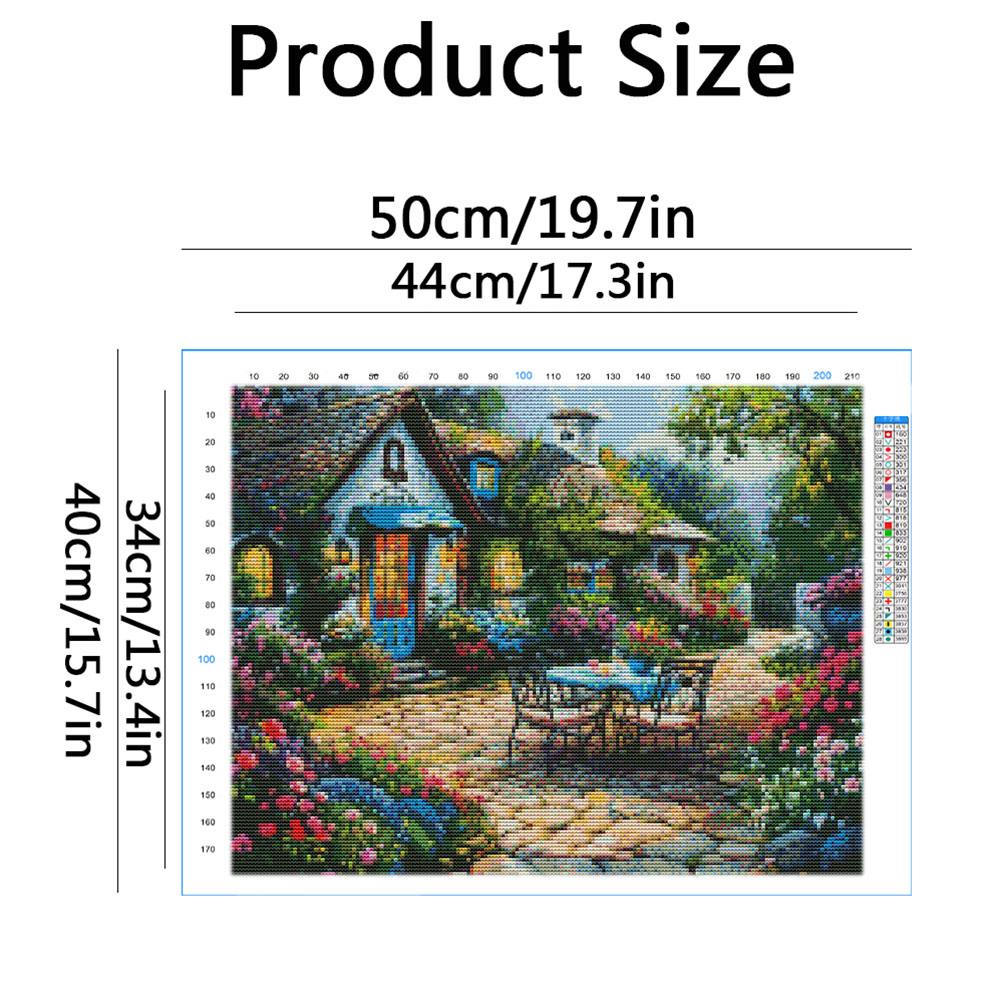 Kits de Bordado Ponto Cruz par - Embroidery Guide Paper avaliação e preço
