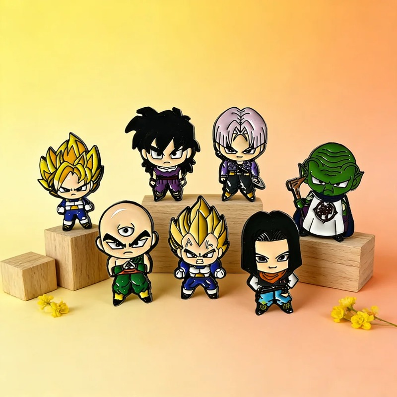 Conjunto de 7 Broches de Anime - Embroidery Textile avaliação e preço