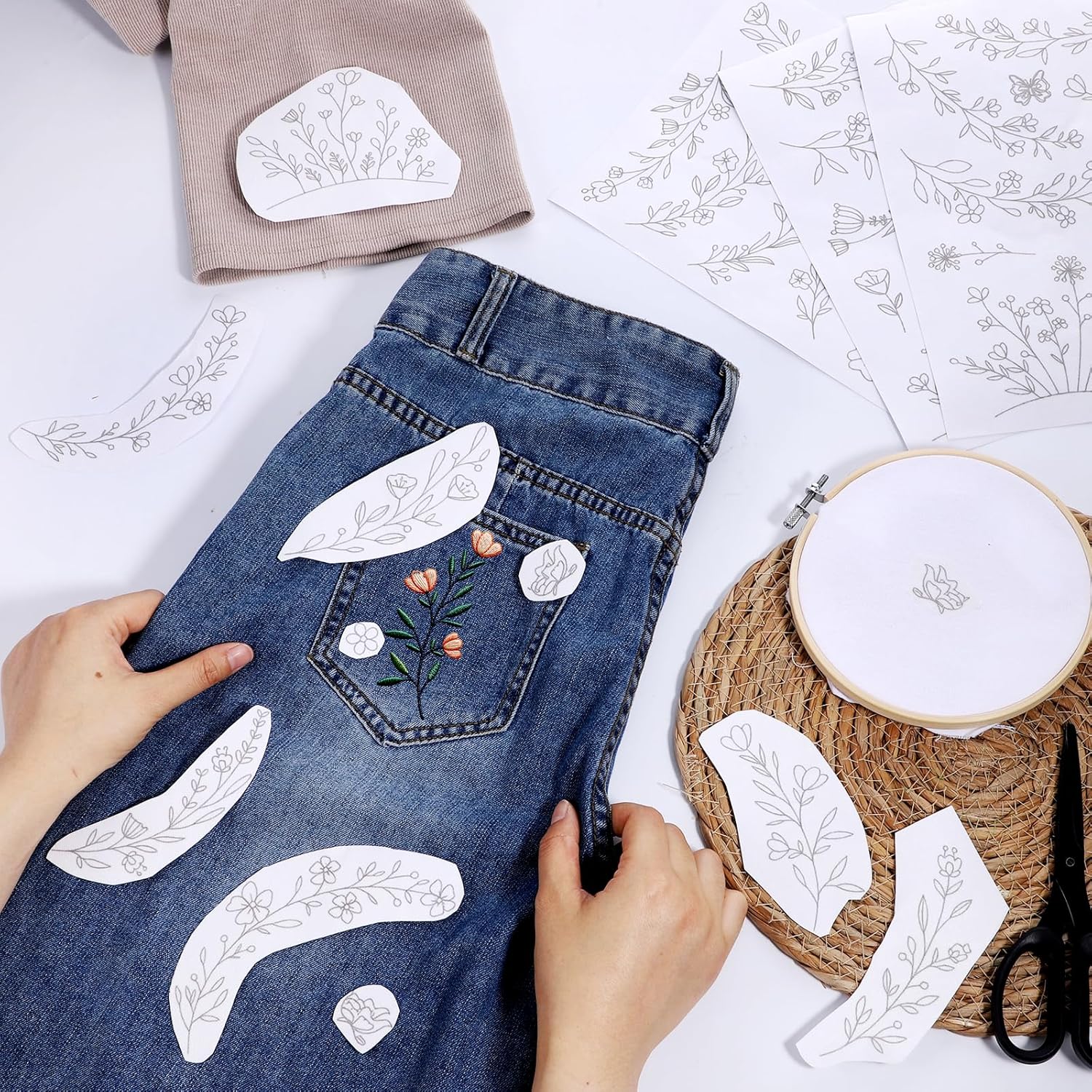 Papel de Bordado Solúvel em Ág - Embroidery Meaning avaliação e preço