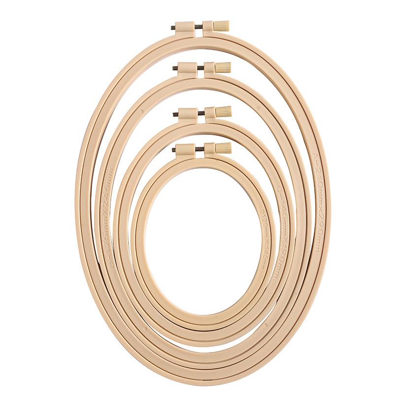 Aros De Bordado Oval De Plásti - Embroidery Hoop Stand avaliação e preço