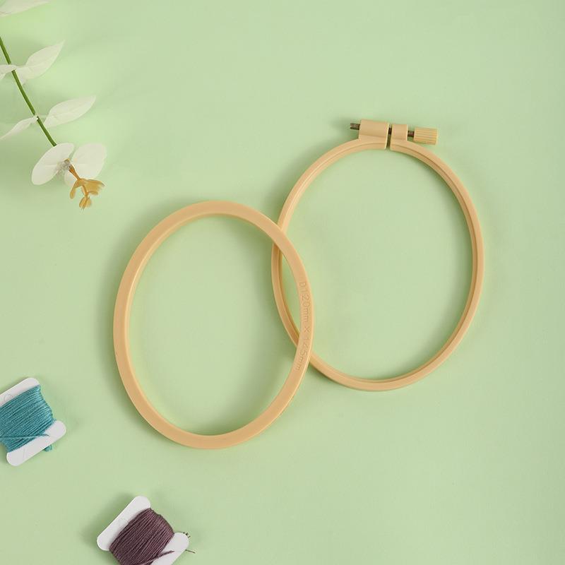 Aros De Bordado Oval De Plásti - Embroidery Hoop Stand avaliação e preço