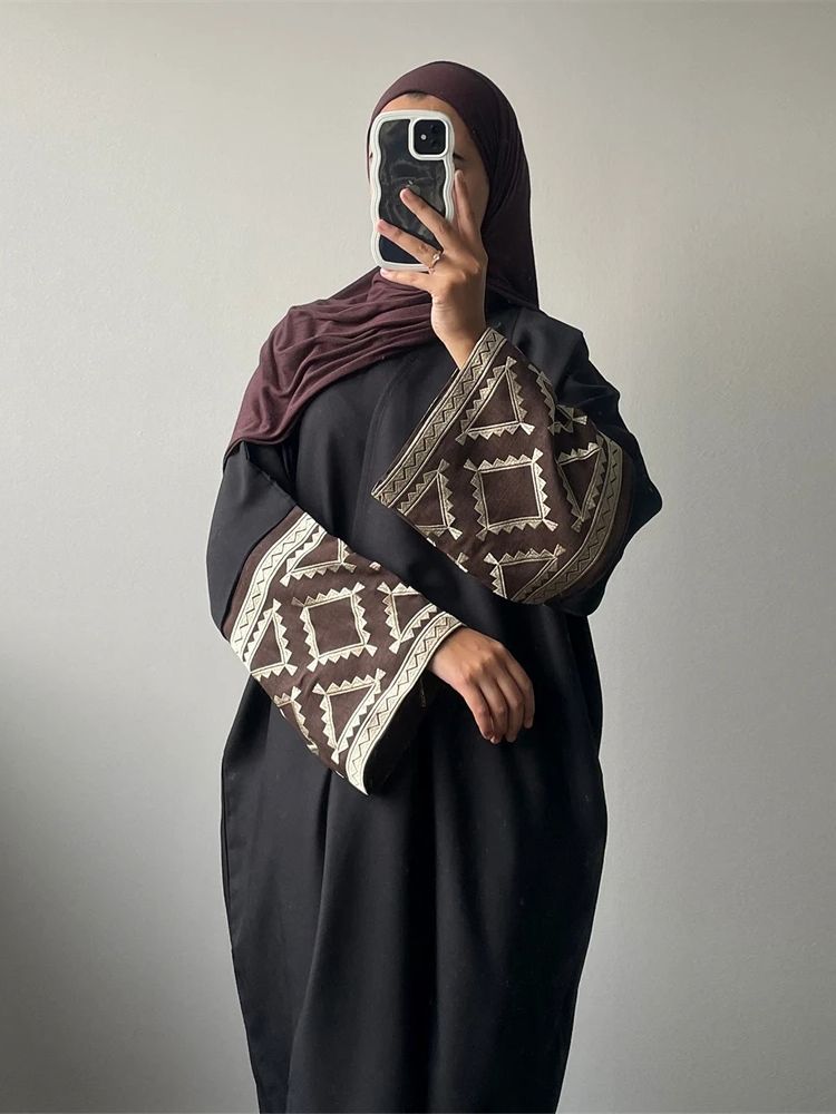Bordado Abaya para Mulheres Mu - Embroidery Kebaya avaliação e preço