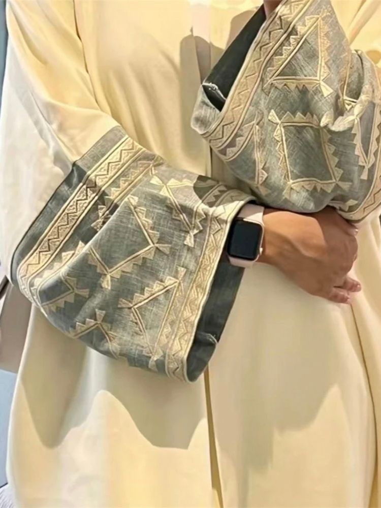 Bordado Abaya para Mulheres Mu - Embroidery Kebaya avaliação e preço
