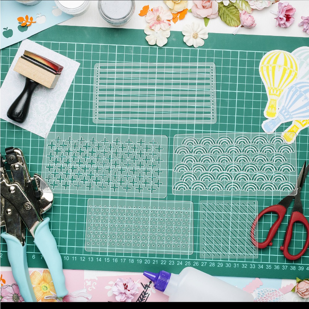 Modelo de estêncil Sashiko acr - Embroidery Meaning avaliação e preço