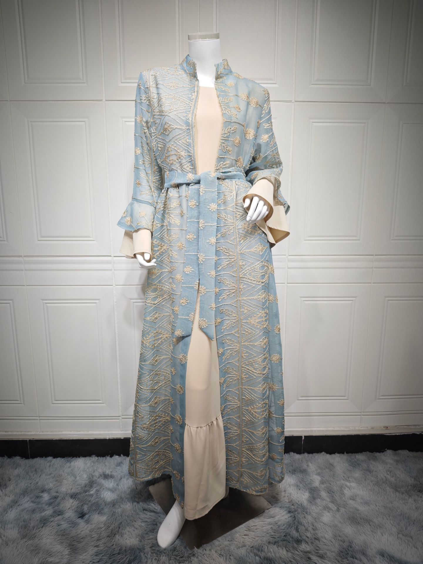 Vestido elegante com bordado f - Embroidery Kebaya avaliação e preço