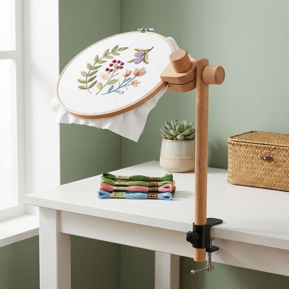 Suporte de Colo para Bordado e - Embroidery Hoop Stand avaliação e preço