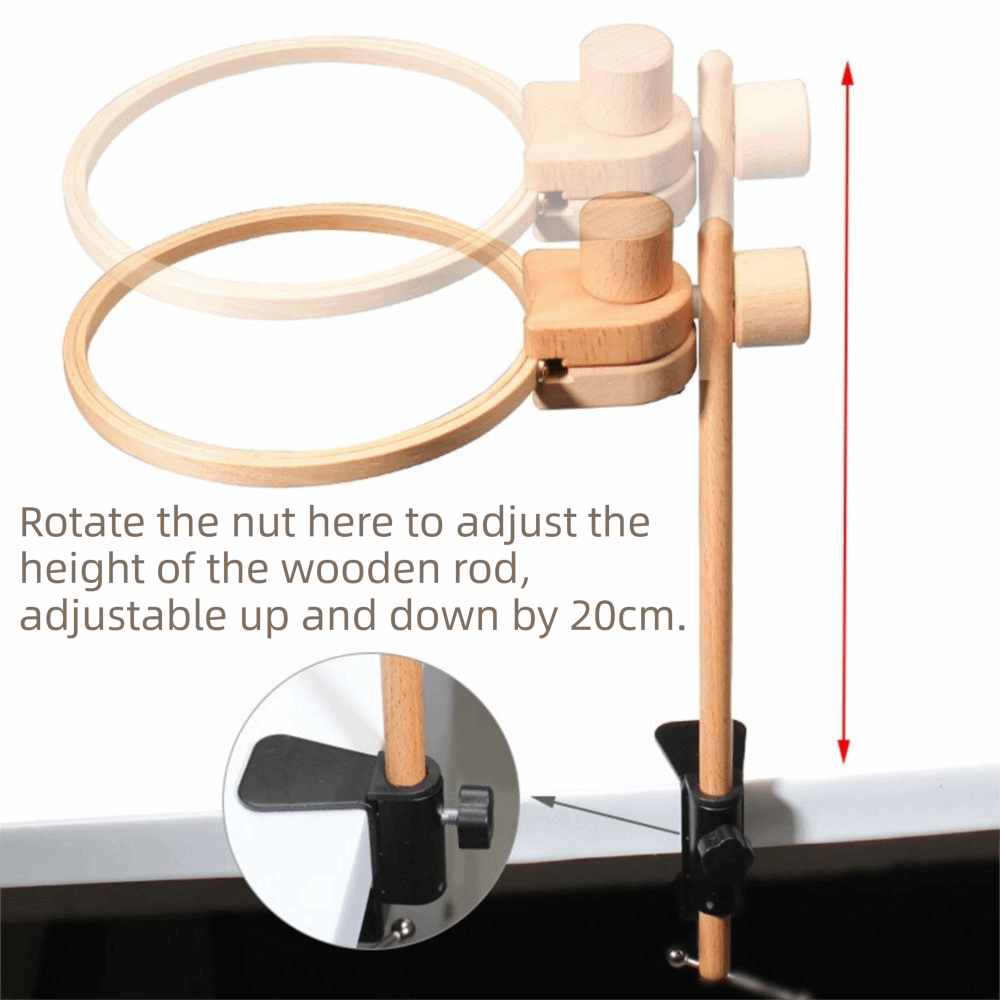 Suporte de Colo para Bordado e - Embroidery Hoop Stand avaliação e preço