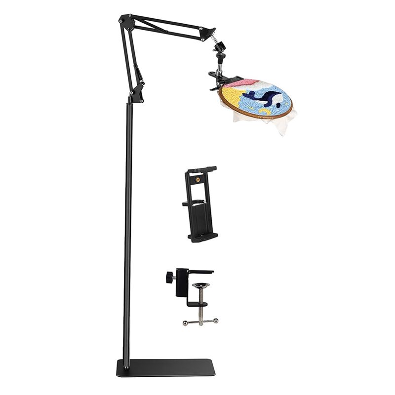 Suporte de Chão Ajustável para - Embroidery Hoop Stand avaliação e preço