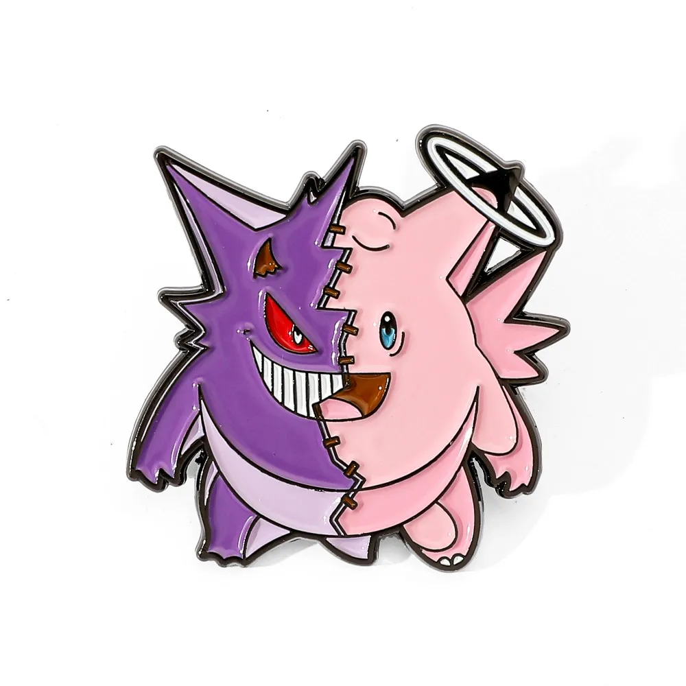 1 Peça Broche de Desenho Anima - Embroidery Textile avaliação e preço