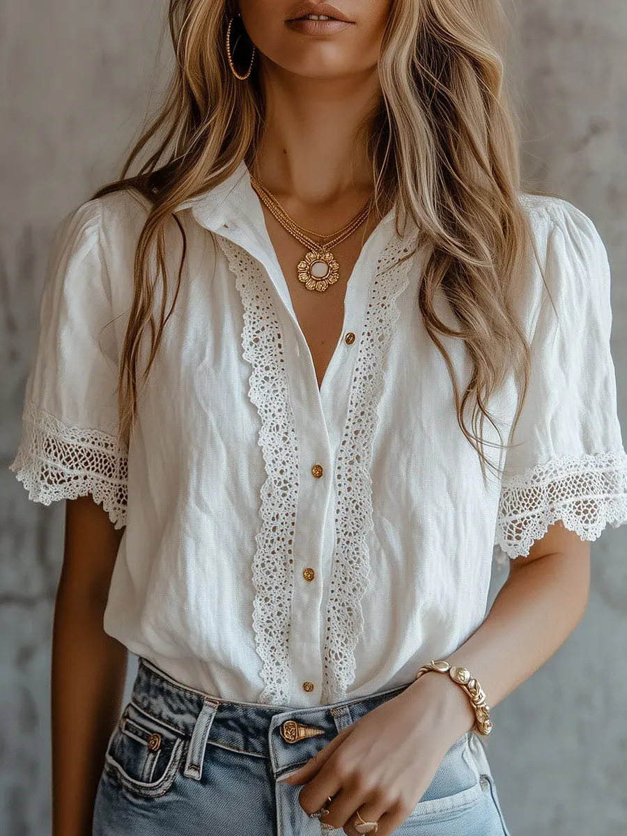 Camisas Elegantes Femininas Ca - Embroidery Class avaliação e preço