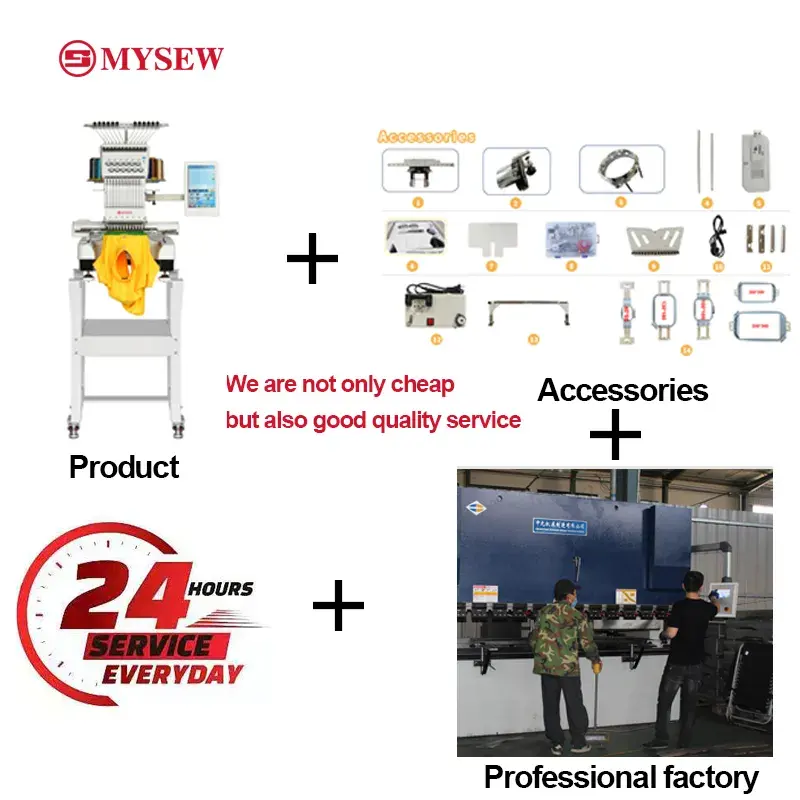 Máquina de Bordado Industrial  - Embroidery Machines avaliação e preço