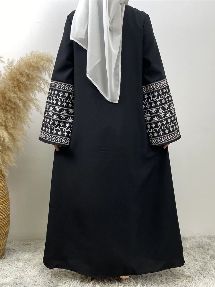 Vestidos muçulmanos monocromát - Embroidery Kebaya avaliação e preço