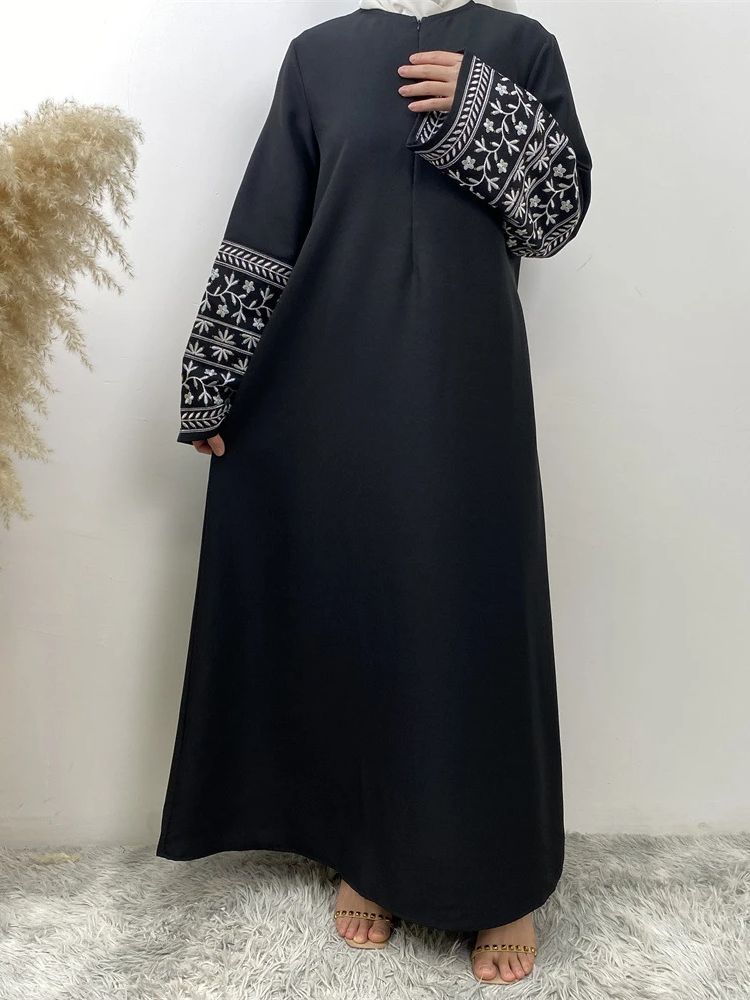 Vestidos muçulmanos monocromát - Embroidery Kebaya avaliação e preço