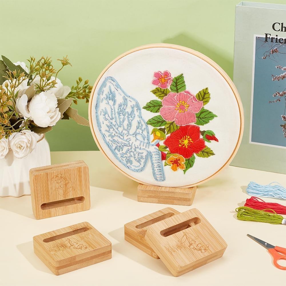 6 Peças de Suportes de Exibiçã - Embroidery Hoop Stand avaliação e preço