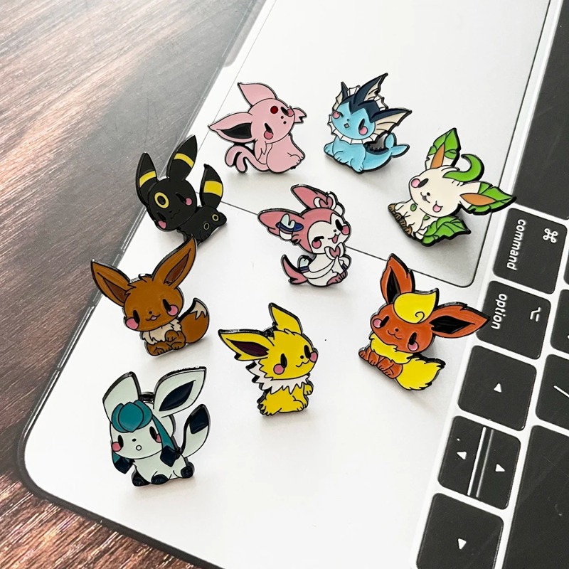 Conjunto de 9 Broches de Anime - Embroidery Textile avaliação e preço