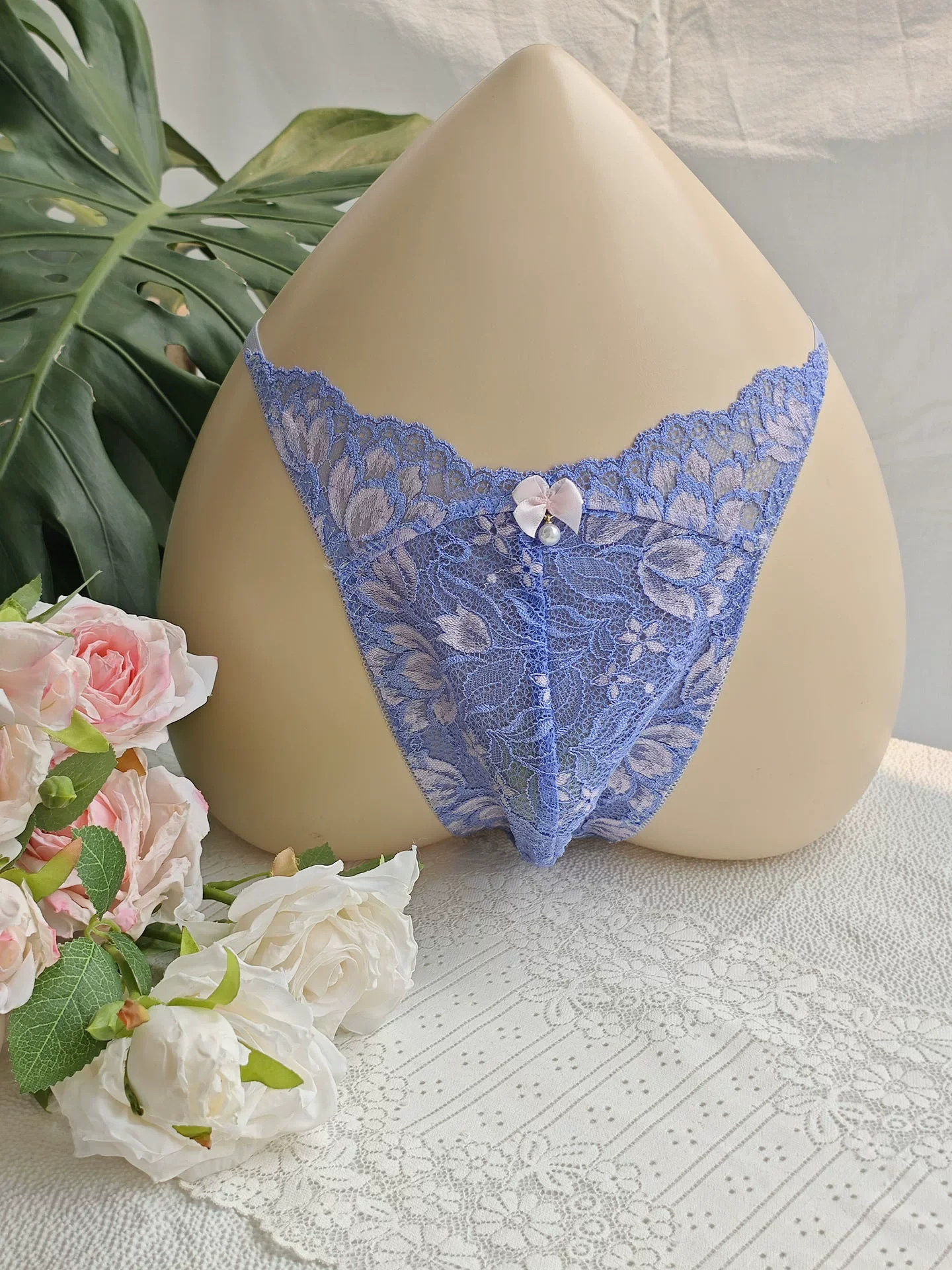 Cueca Masculina de Renda Preta - Embroidery Garments avaliação e preço