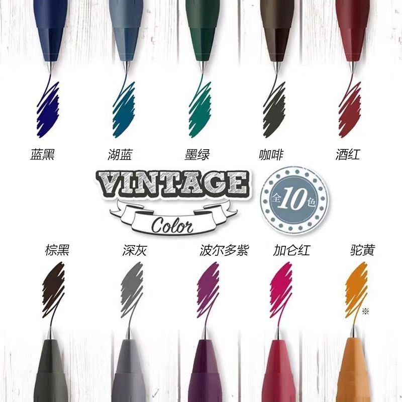 Canetas de gel retrô japonesas - Zebra Pen Sarasa avaliação e preço