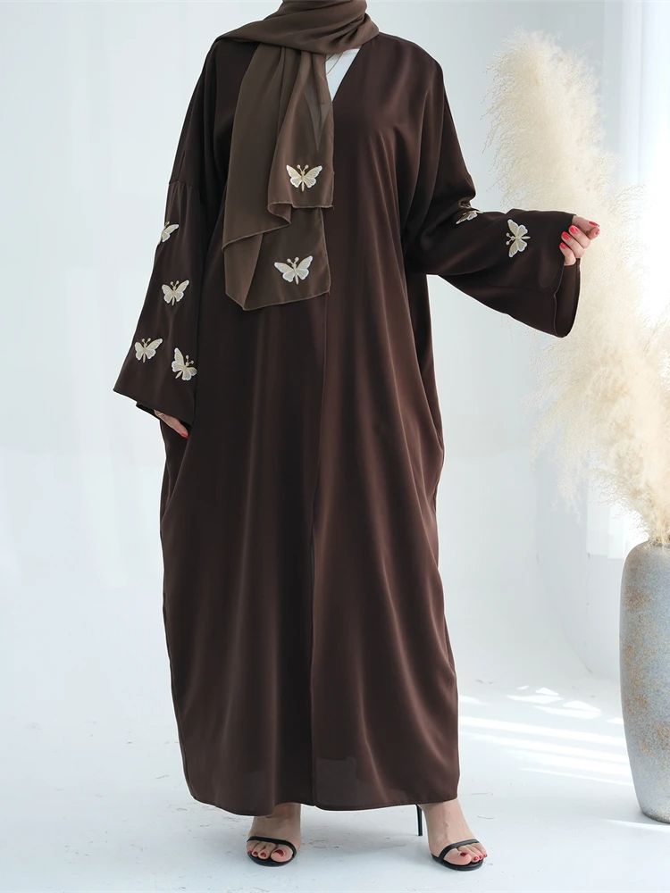Ramadan aberto linho borboleta - Embroidery Kebaya avaliação e preço