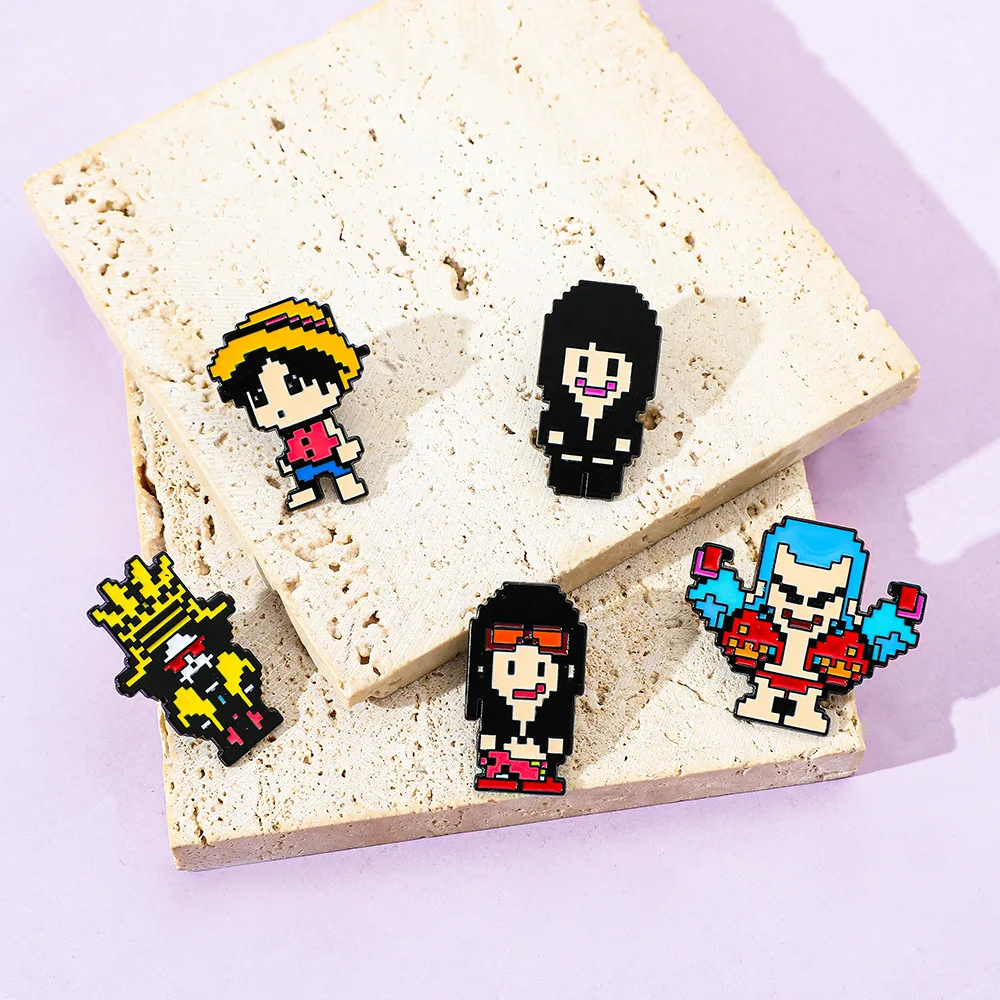 5 Peças Broche Estilo Pixel Cr - Embroidery Textile avaliação e preço