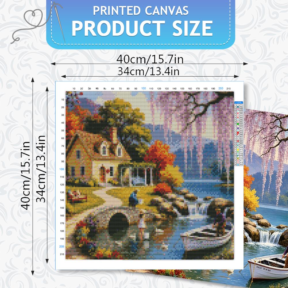 Kit de Bordado em Ponto Cruz H - Embroidery Guide Paper avaliação e preço