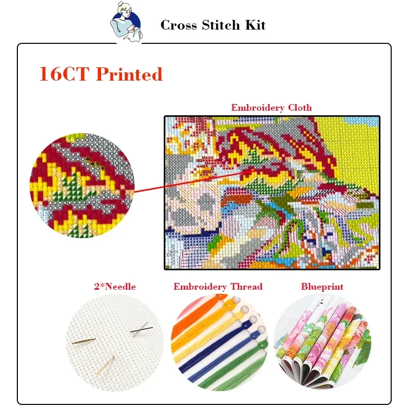 Kits de Bordado Joy Sunday, Ga - Embroidery Meaning avaliação e preço