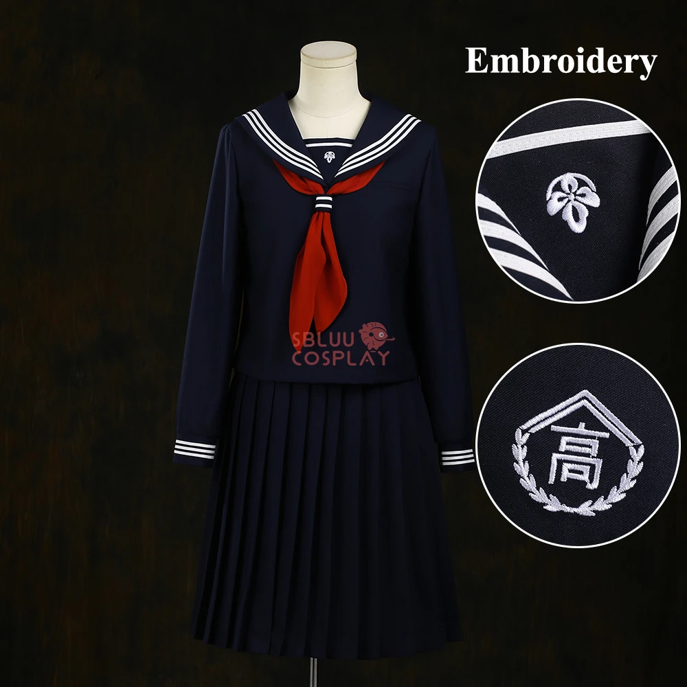 Sbluucosplay shimizu hinako co - Embroidery Outfit avaliação e preço
