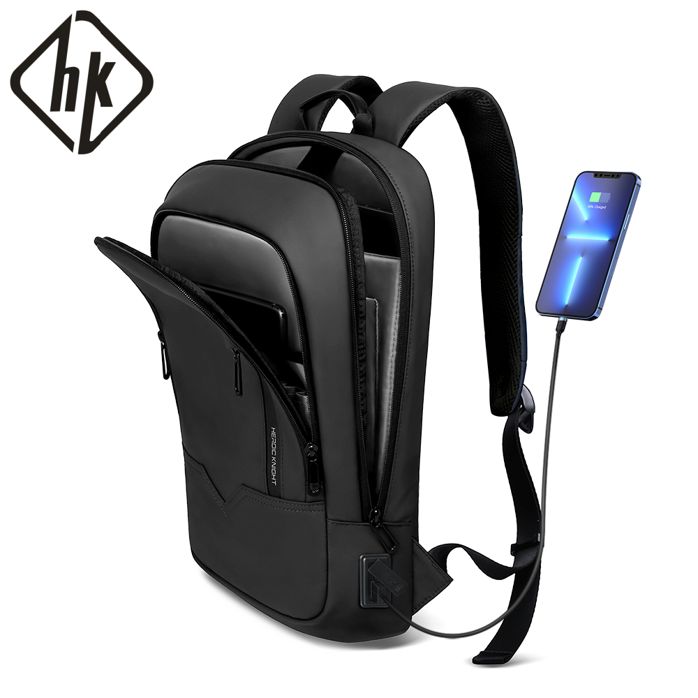 Mochila de negócios fina HK pa - Embroidery Service avaliação e preço