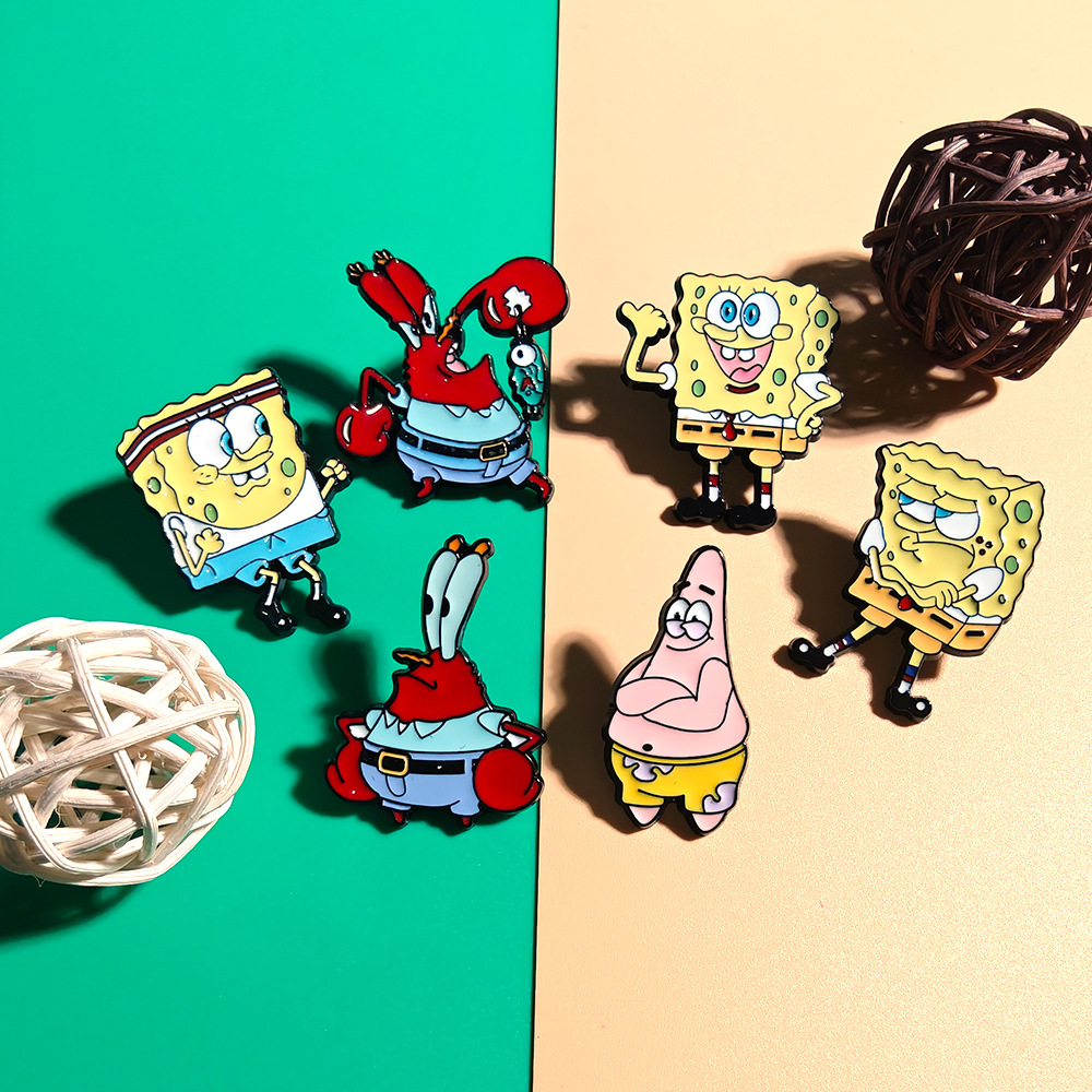 Conjunto de 6 Broches do Bob E - Embroidery Textile avaliação e preço