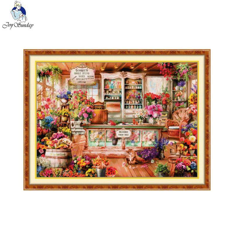 Joy domingo flor loja padrão k - Embroidery Meaning avaliação e preço