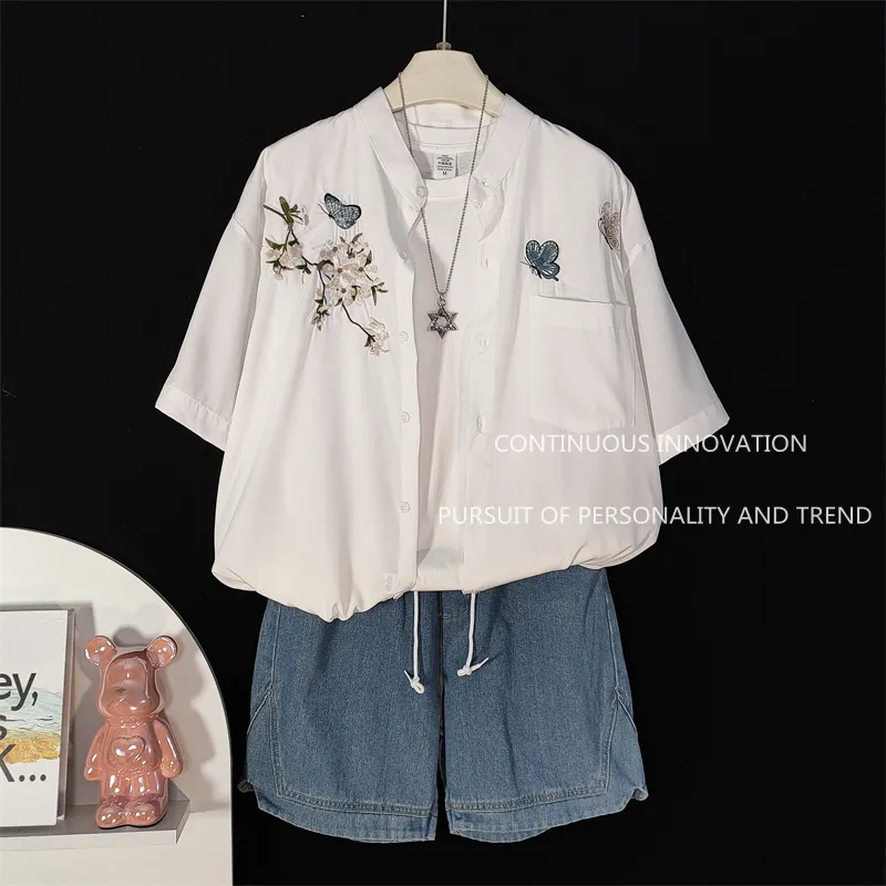 Conjunto Masculino de 3 Peças  - Embroidery Outfit avaliação e preço