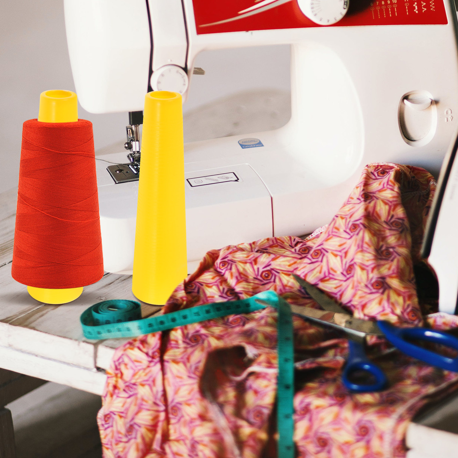 10 Peças de Bobinas Plásticas  - Embroidery Thread Yarn avaliação e preço