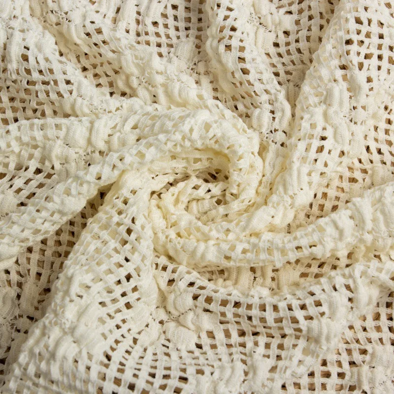 Tecido jacquard com babados e  - Embroidery Meaning avaliação e preço